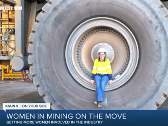 Women in Mining on the Move on local TV