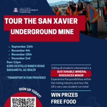 San Xavier Underground Mine Tour